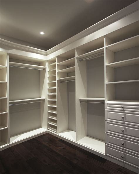 large walk in closet panels